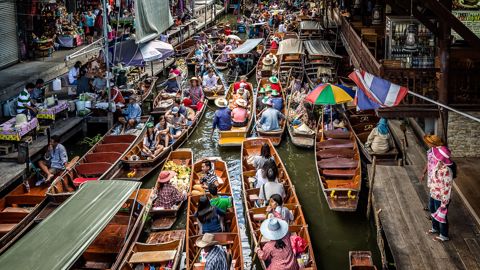 Bồng Bềnh Sóng Nước Chợ Nổi Bangkok